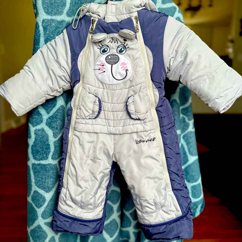 Warm winter snowsuit